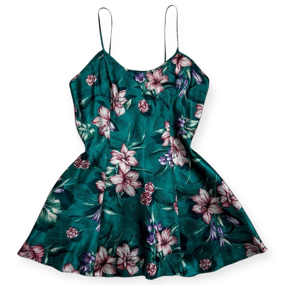 Vintage Satin Mini Slip Dress